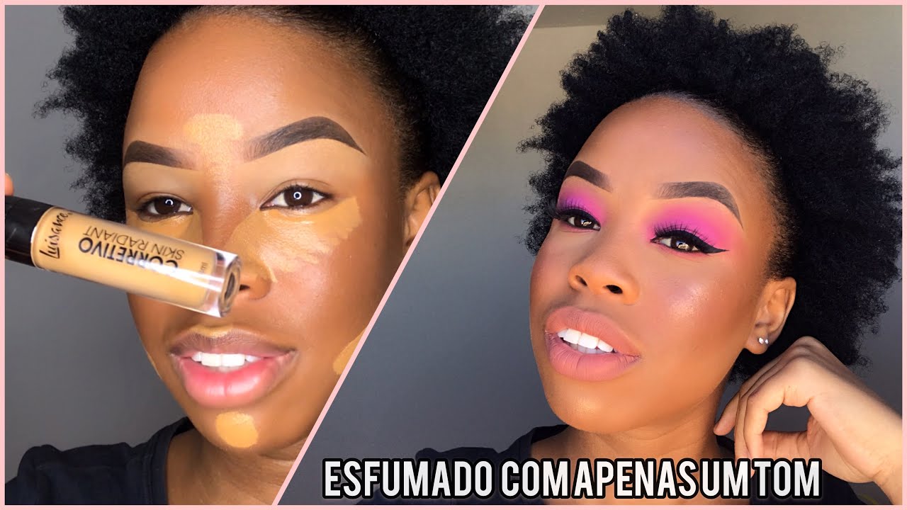 ESFUMADO E DELINEADO GATINHO ✨|Por Samyra Priscila