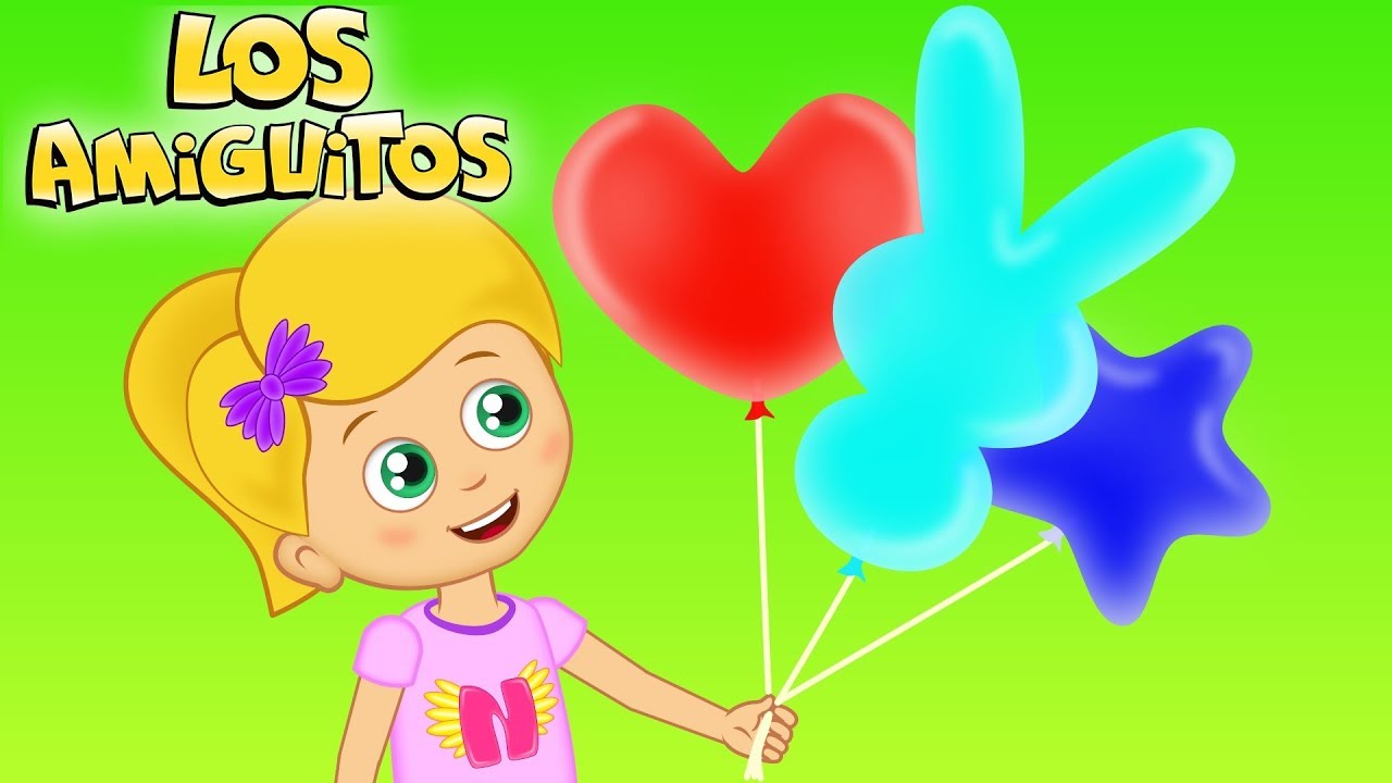 Globos cancion infantil | Los Amiguitos Canciones Infantiles