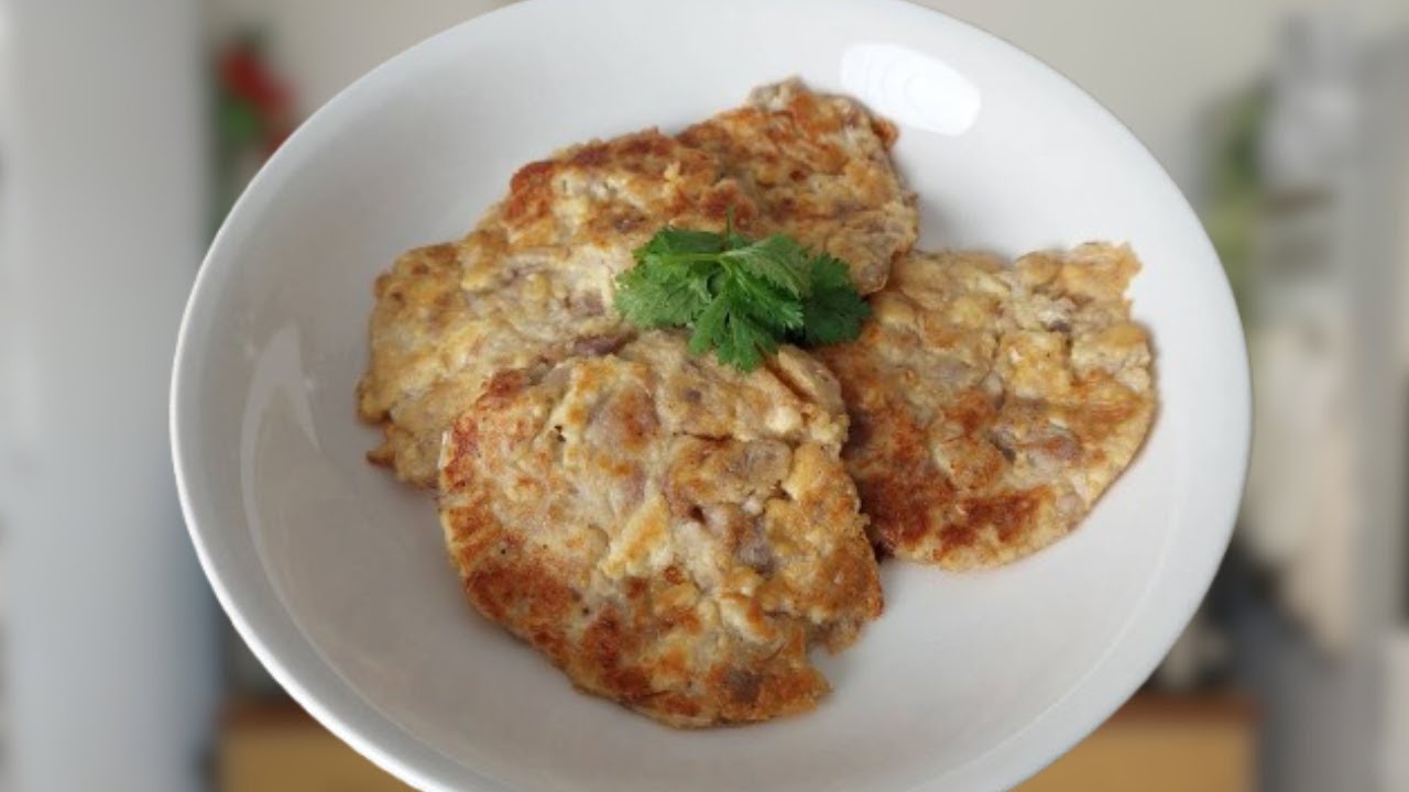 Лучше, чем мясо! 🥥Хрустящие котлеты с таро и тофу|Всего 3 основных ингредиента!