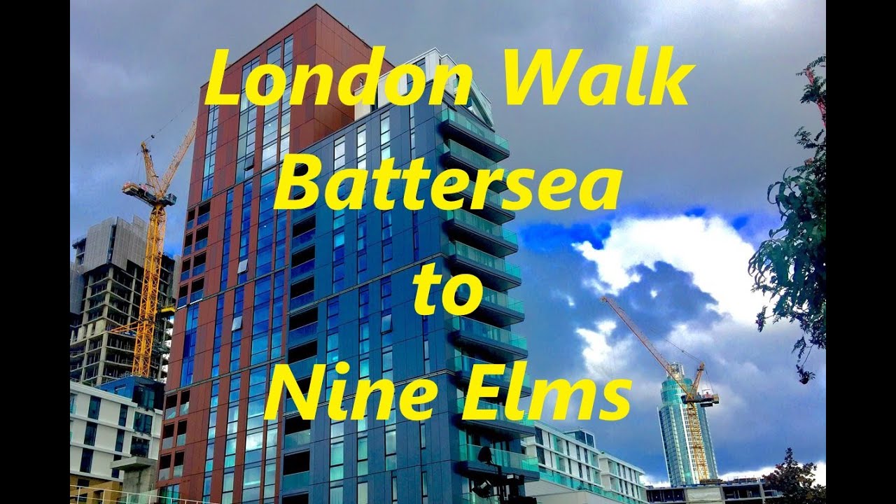 💖 Exploring London Walk 🚶‍♂️🚶‍♂️🚶‍♂️. From Battersea (Land Rover) to Nine Elms in London 💖💖💖
