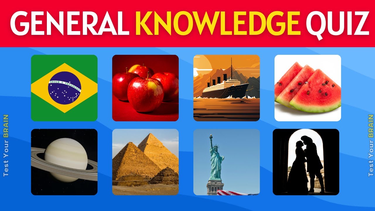 General Knowledge Trivia Quiz | 50 Questions Everyone Should Know! 🙂
