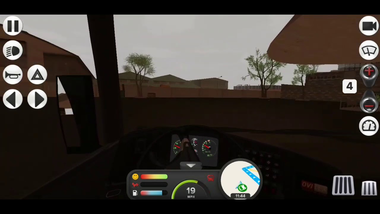 Coach bus simulator London to Cluj-Napoca timelapse