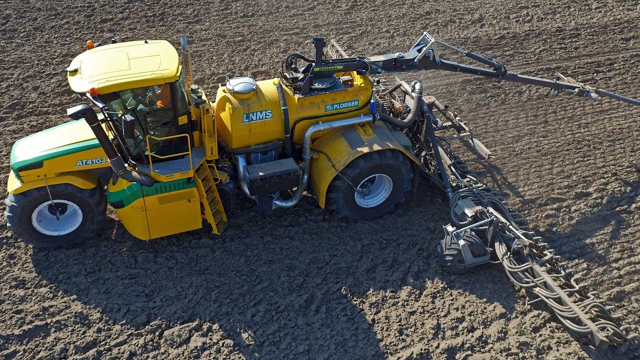 One-off Ploeger AT4103 | Umbilical slurry spreading | Ton Trans & Bogerman