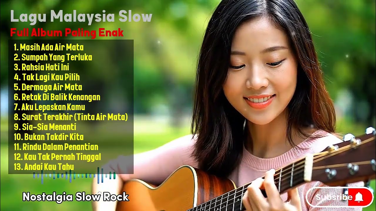 Lagu Malaysia Slow Rock Full Album Paling Enak Didengar Sambil Ngopi Dan Santai 🍪