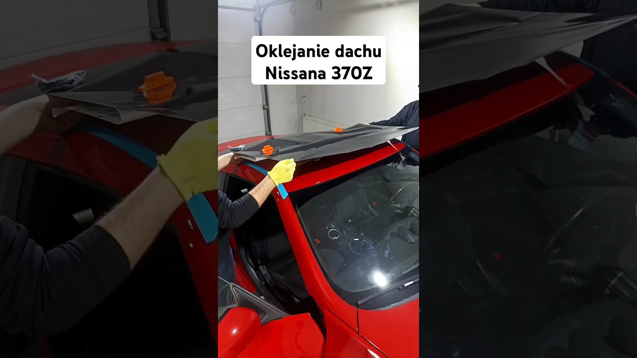 Oklejanie dachu Nissana 370Z
