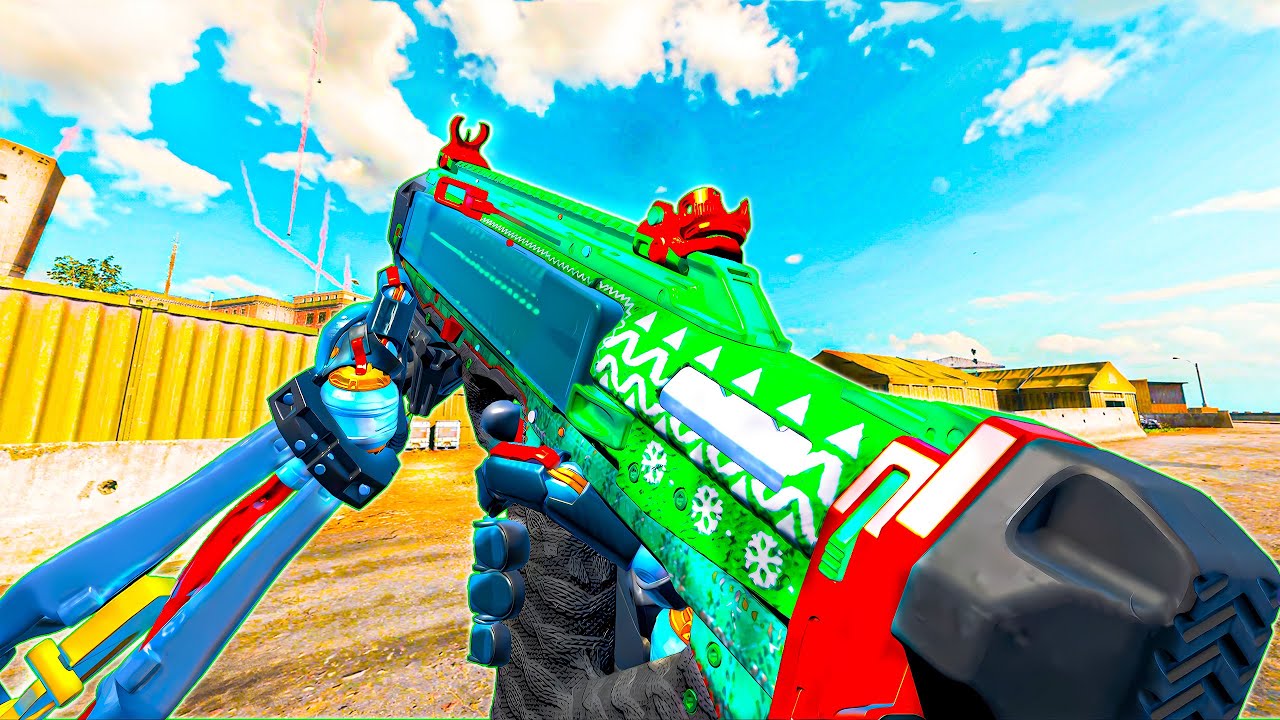 I dropped 118 kills with the new *BROKEN* Christmas loudout!! 🎄🤩