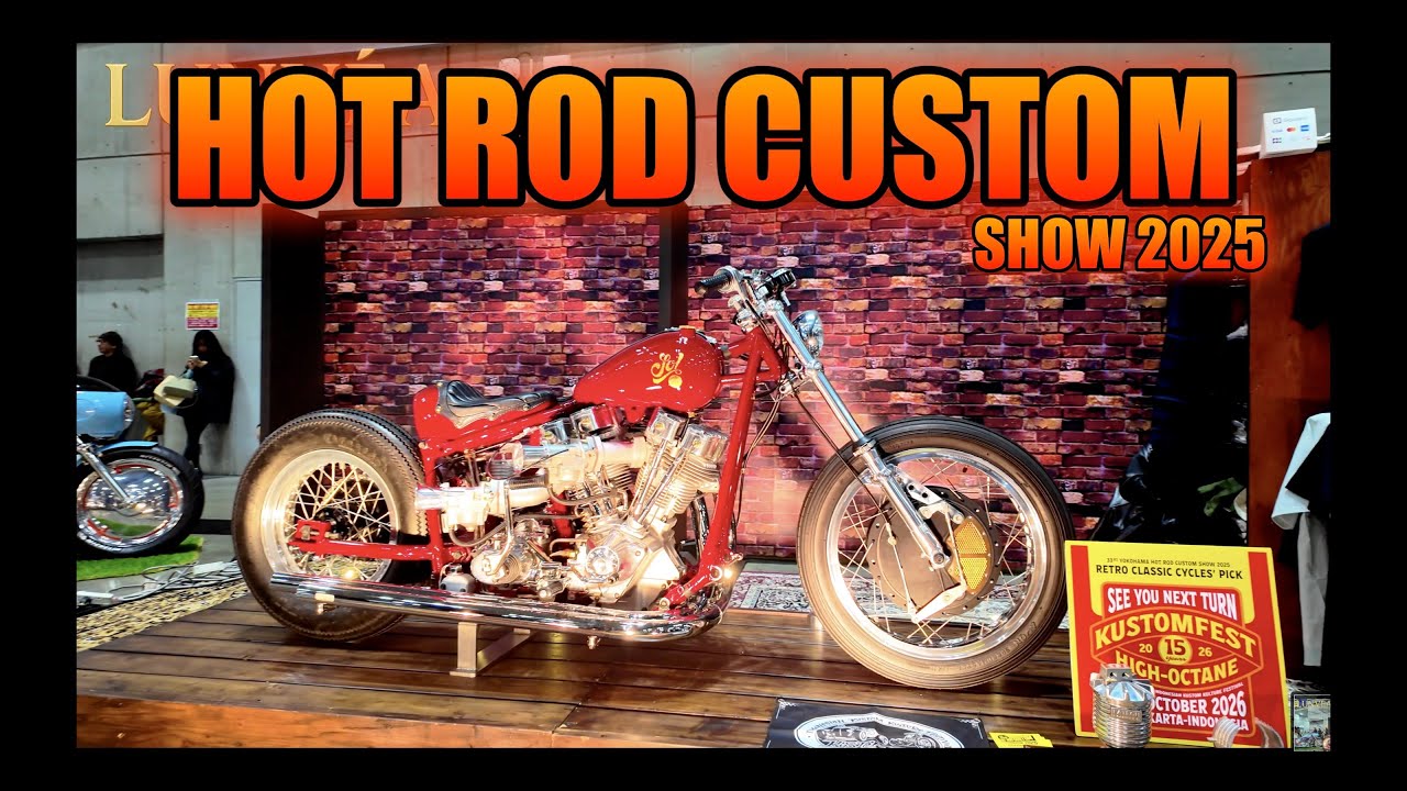 【横浜ホットロッドショー】2輪だけまとめ！究極のカスタムバイク集