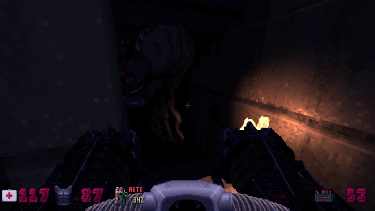Duke Nukem 3D - E3L3 Flood Zone - All Secrets UHD 4K