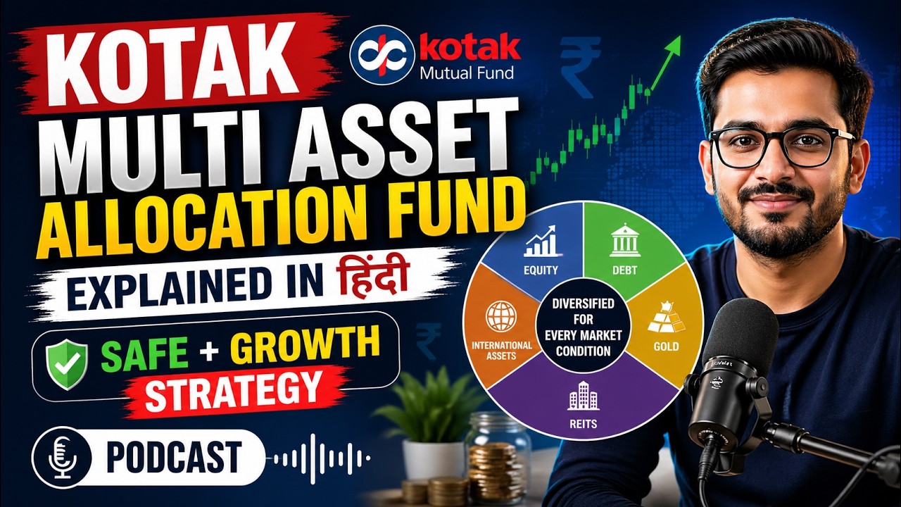 Kotak Multi Asset Allocation Fund Explained in Hindi | Safe + Growth Strategy | Podcast