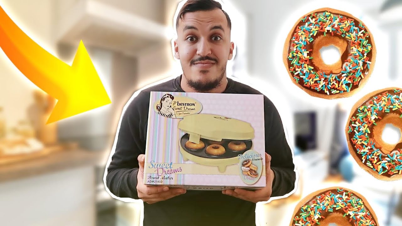 JE TESTE UNE MACHINE A MINI DONUTS ELLE EXPLOSE NO FAKE !