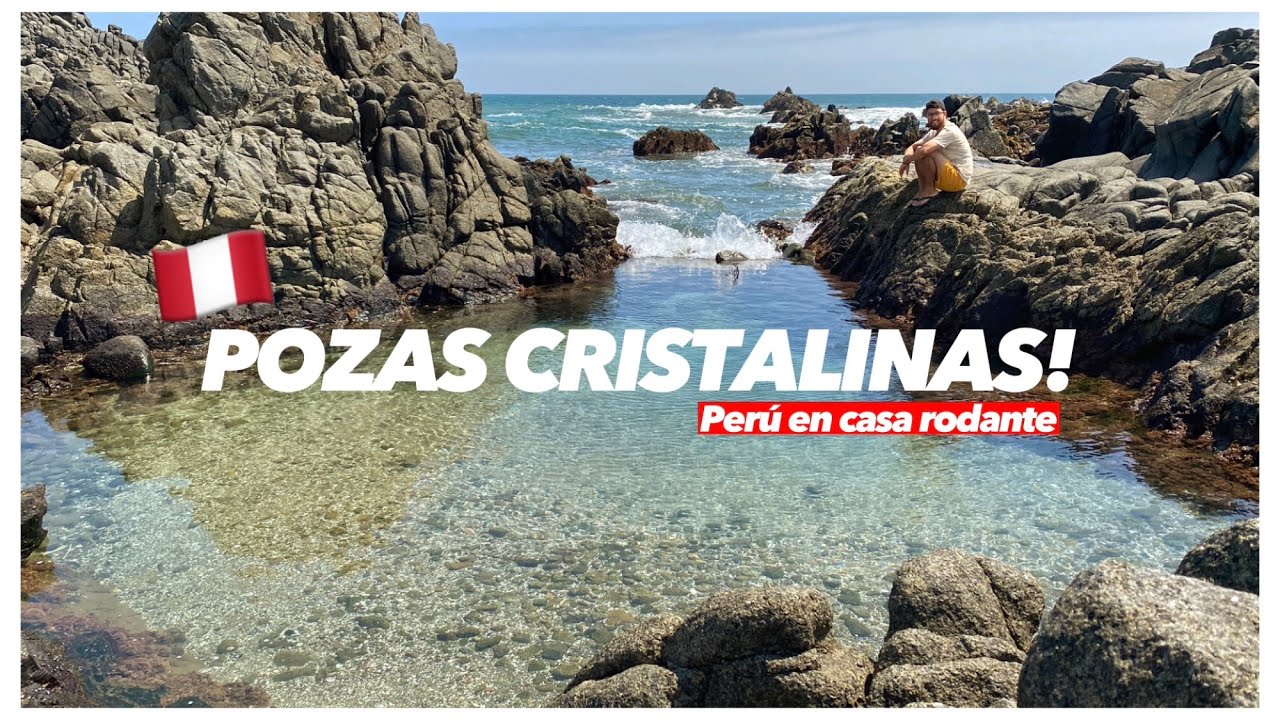 🇵🇪 Una playa en AREQUIPA con pozas de agua CRISTALINA 😍 [Perú en casa rodante 🚌]