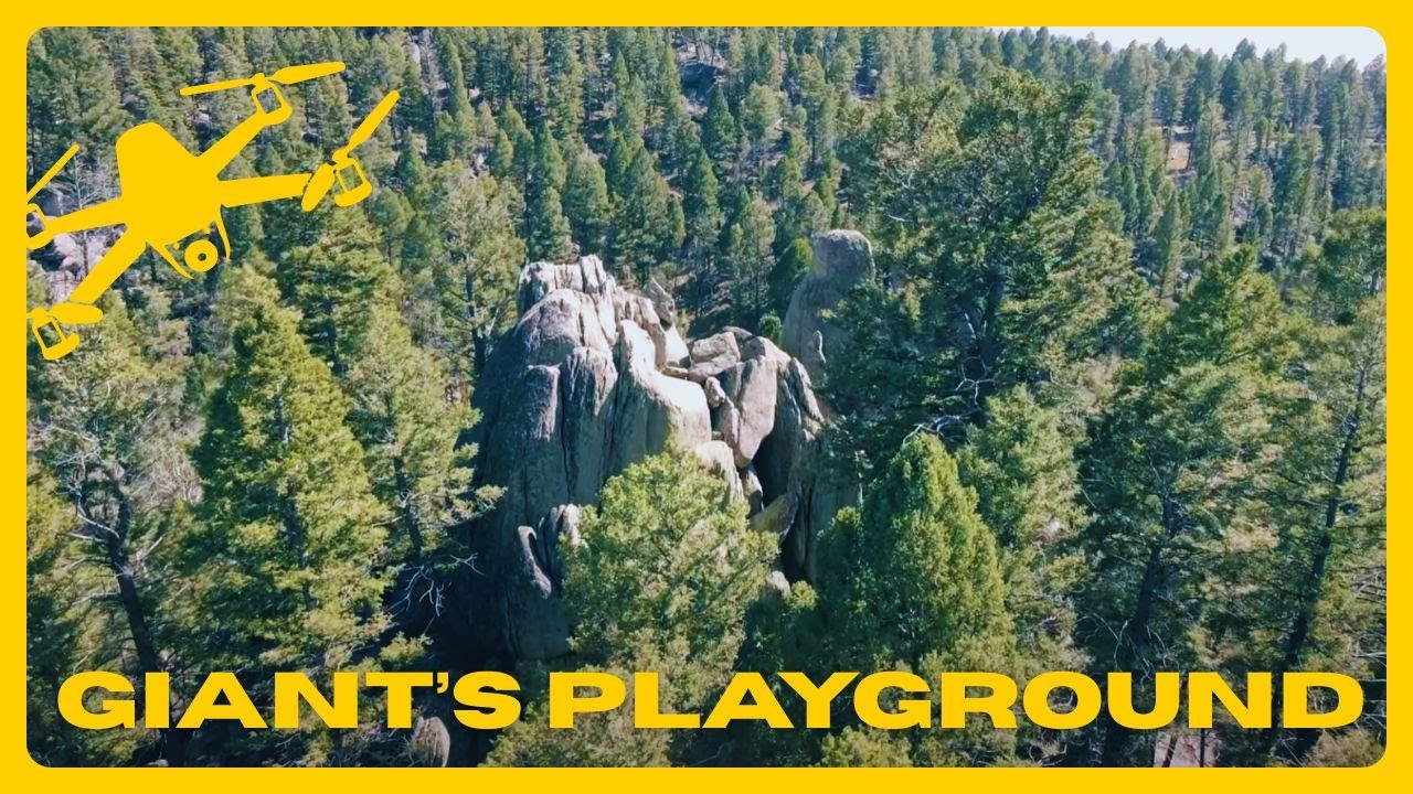 Giants Playground, Montana - Drone Video