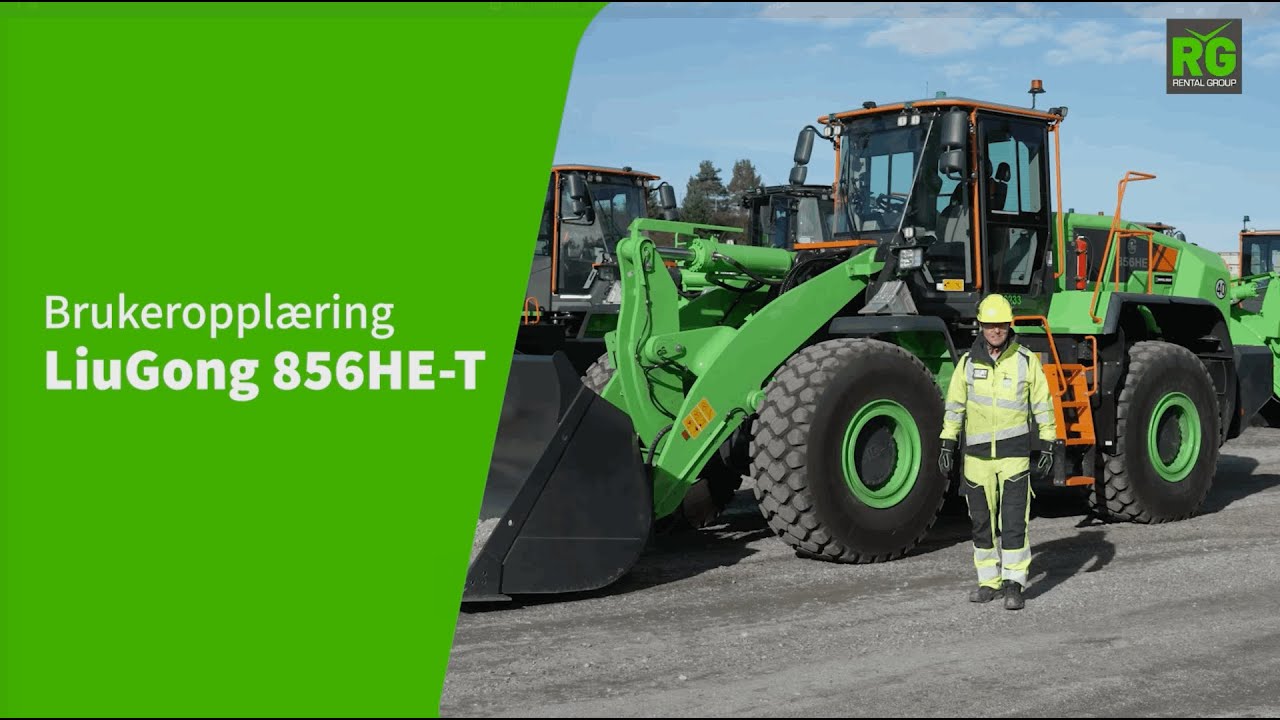 Rental Group LiuGong 856HE-T Brukeropplæring