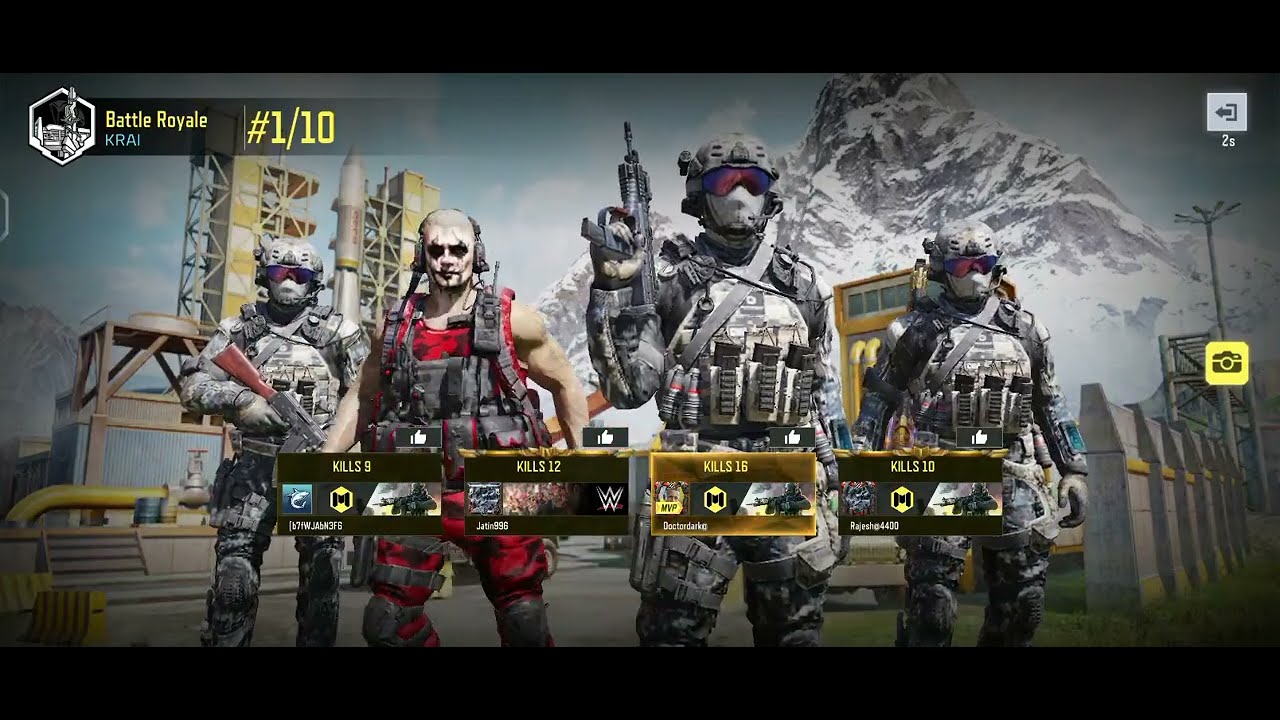 | Unstoppable Squad on Krai Map | 🔥 1st Position Victory | 2026 | Call of Duty Mobile BR | COD Mob |