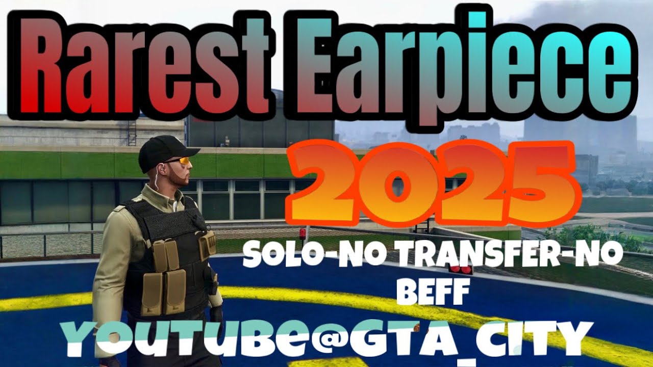 RARE GTA 5 EARPIECE 1.70 !!!-NO TRANSFER- NO BEFF I AM THE FOUNDER 2025 MALE & FEMALE. GTA CITY 2025