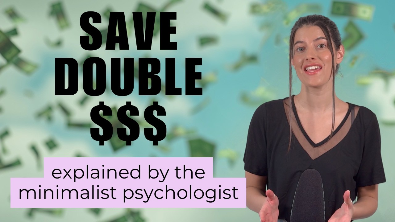 How to Save More Money Using Your Planner (Psychology Trick) | the minimalist psychologist