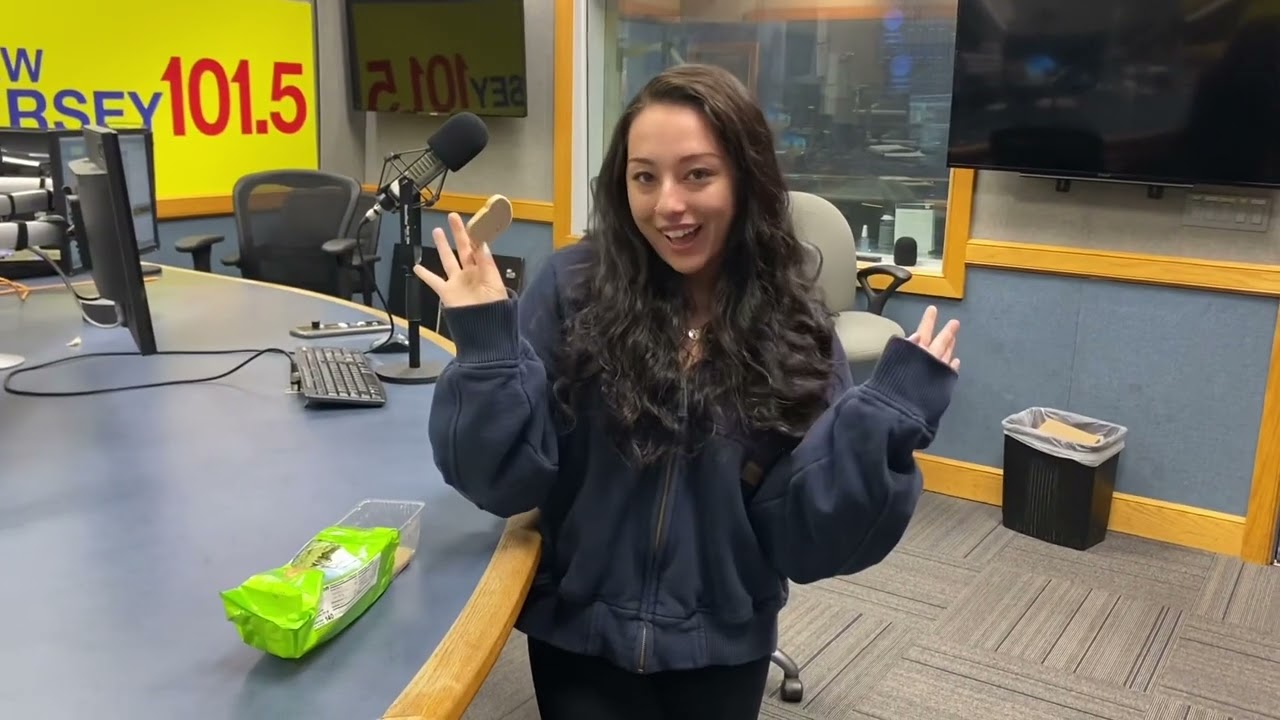 Dennis Malloy asks NJ 101.5 staff to try the new Toast-Yay! Girl Scout cookie