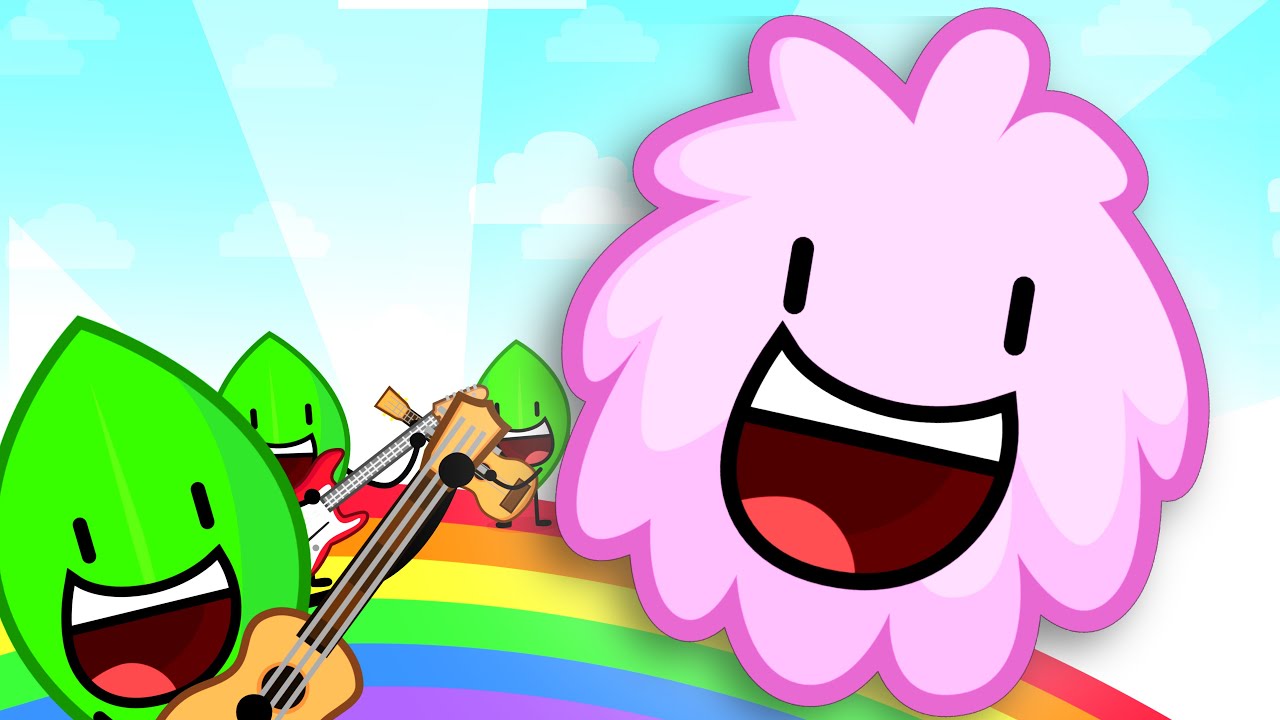 BFDI:TPOT: pink fluffy puffballs dancing on rainbows (2026)