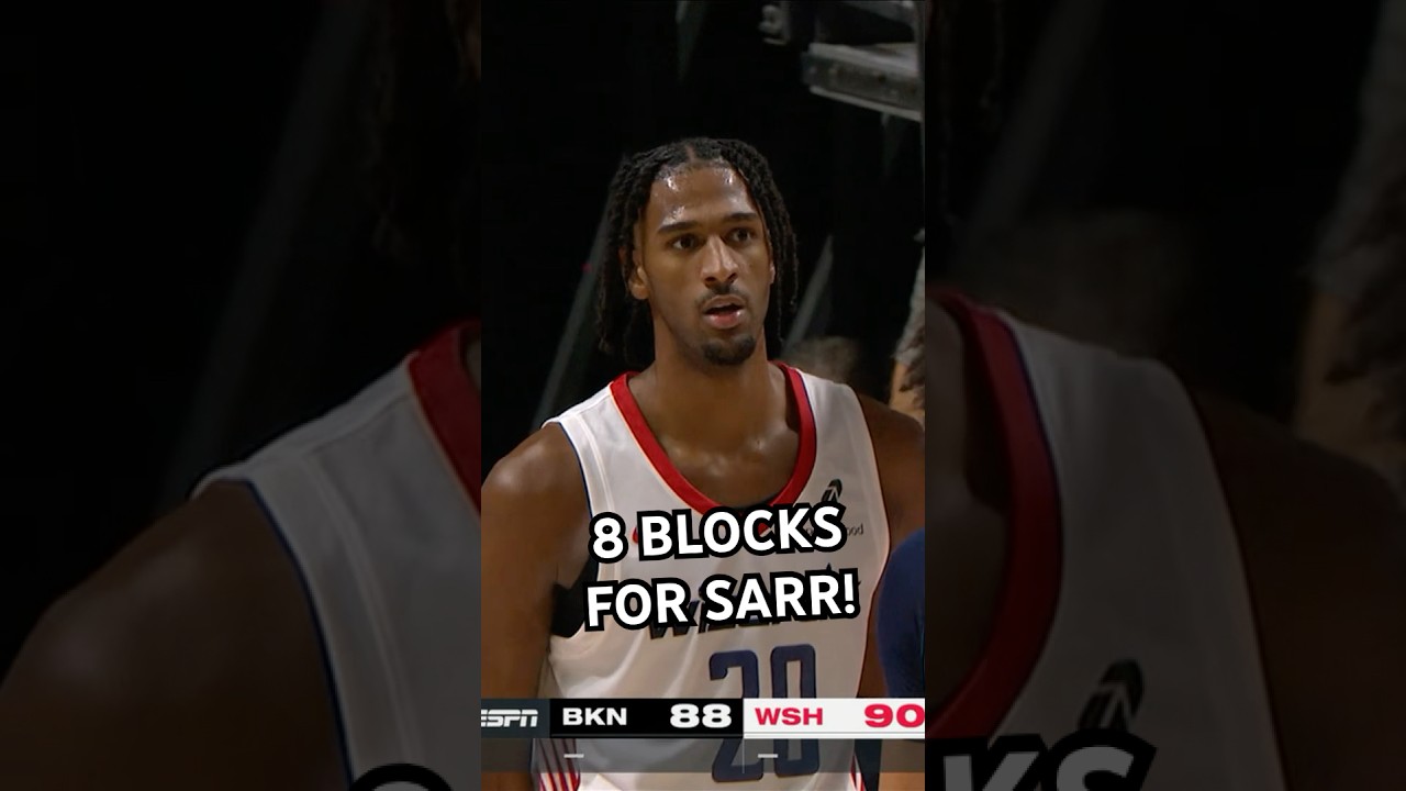 Alex Sarr had the paint on LOCK!