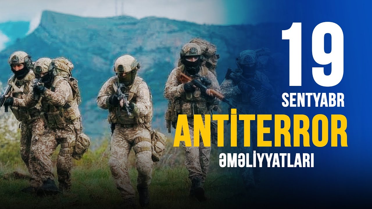 Müdafiə Nazirliyi antiterror əməliyyatından görüntülər yaydı |  19 Sentyabr 2023