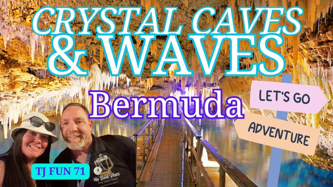 Exploring Crystal Caves in Bermuda was an AMAZING EXPERIENCE!