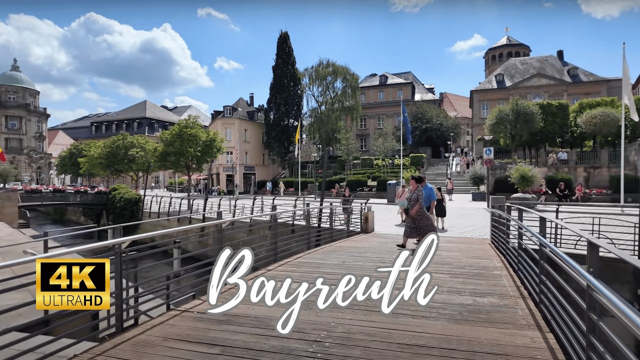 Bayreuth, Germany: Hidden Gems, Stunning Architecture & Scenic Walks - 4K 60fps