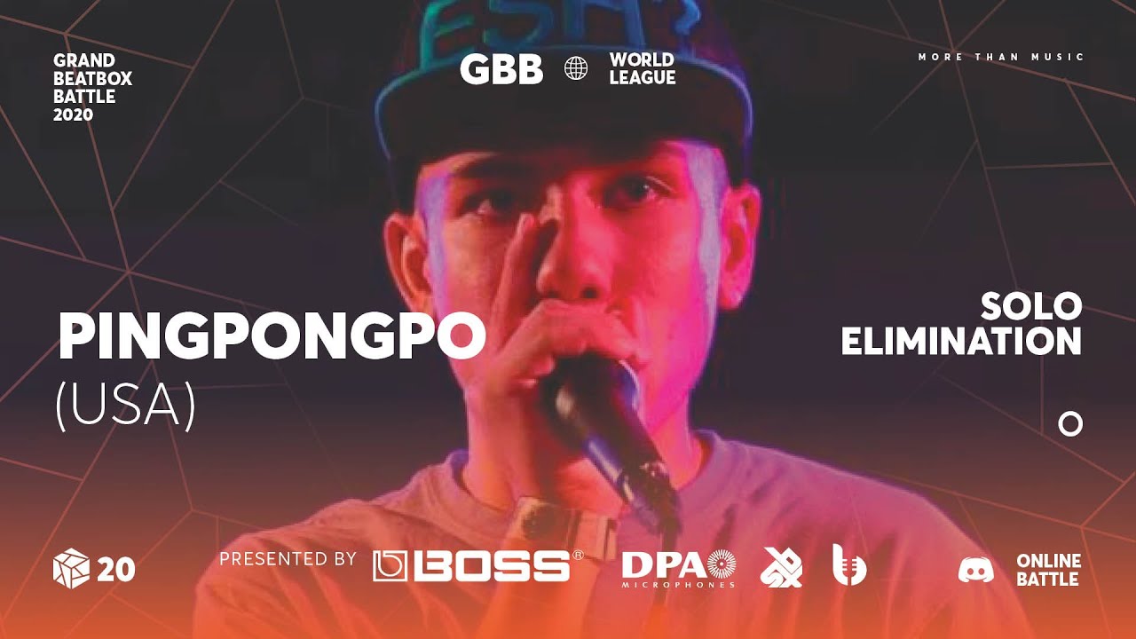 PingPongPo | Grand Beatbox Battle Online 2020 | Solo Elimination #1