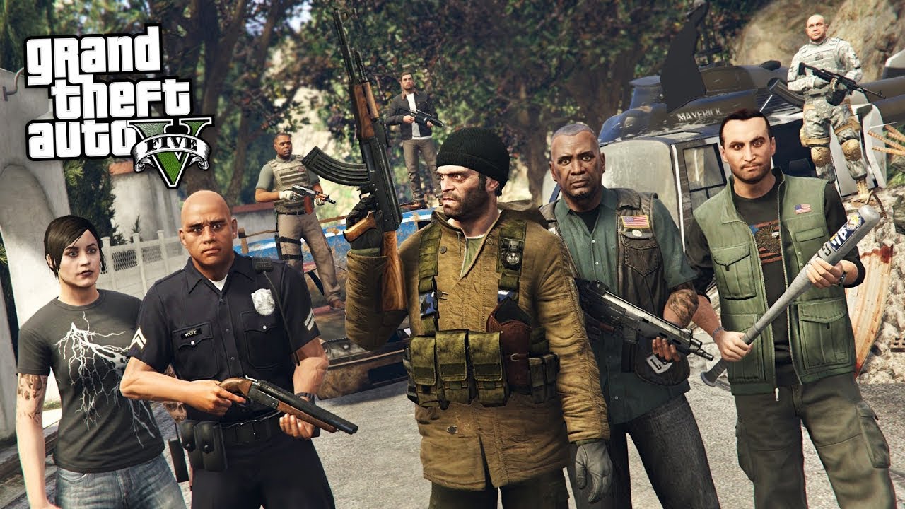 GTA 5 Зомби Апокалипсис #9 - РЕВОЛЮЦИЯ! (ГТА 5 МОДЫ)