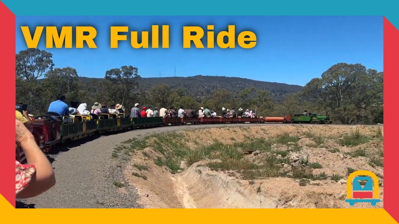 Full Ride on the Victorian Miniature Railway at Harcourt (28 December 2025)