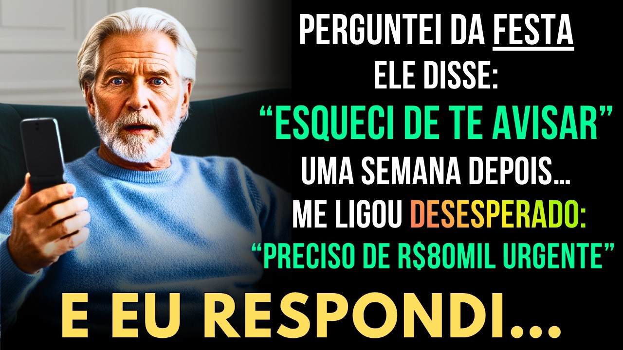 Ele Disse Esqueci de Te Convidar… Mas Só Havia Gente Importante  Uma Semana Depois…”