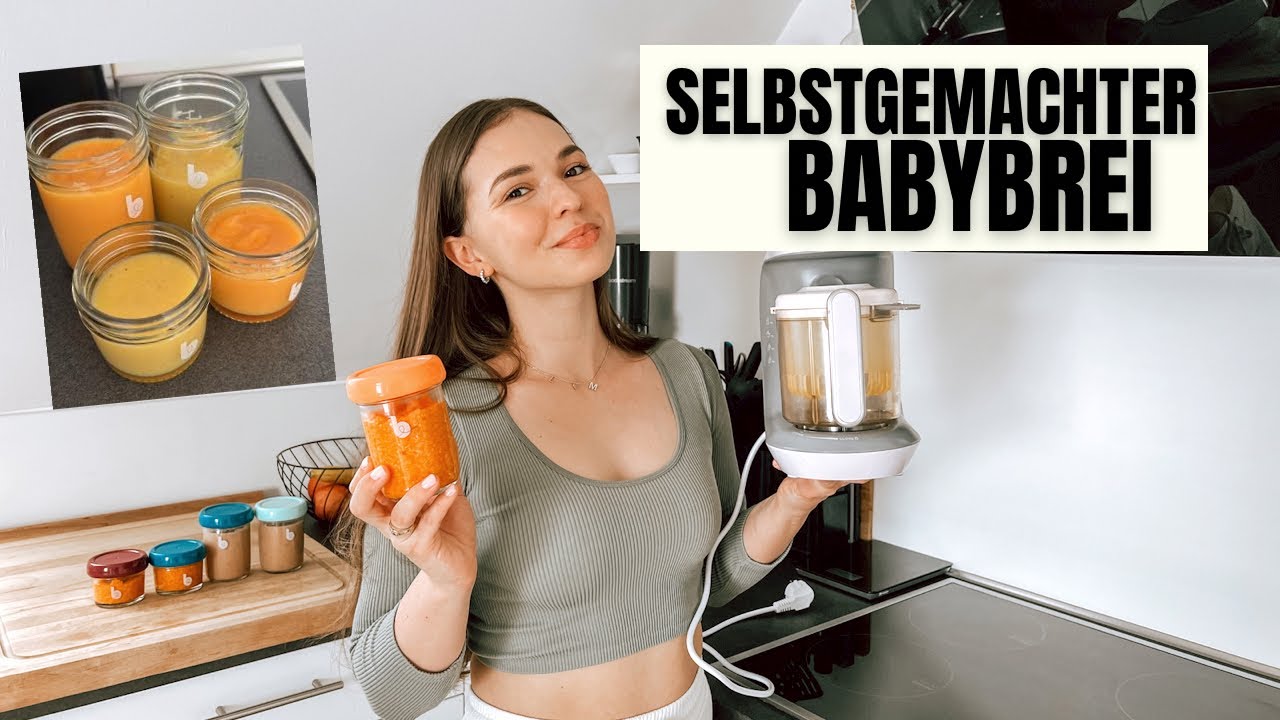 Selbstgemachter Babybrei aus dem Breikocher 🥕🍠🥦|LIFEOFBINII♥️