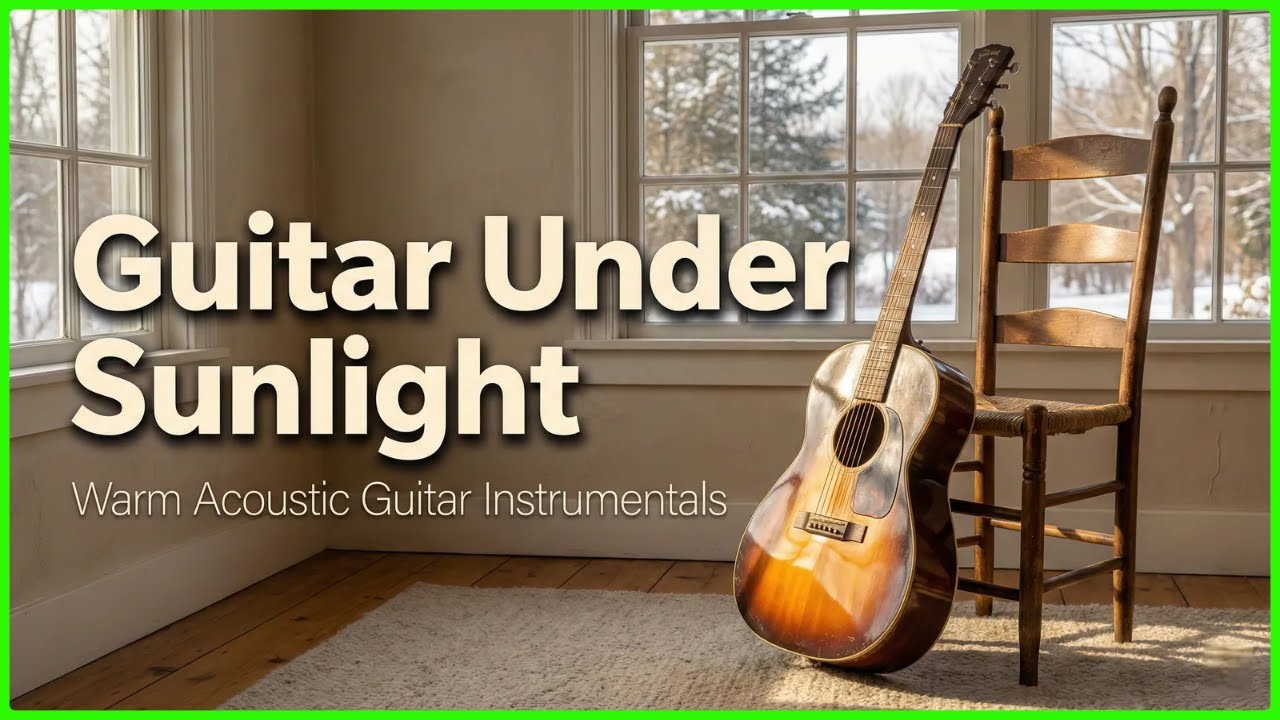 햇살 아래 기타--따뜻한 겨울을 위한 어쿠스틱 기타 연주 플레이리스트 Warm Acoustic Guitar Instrumentals for Winter & Cafe Time