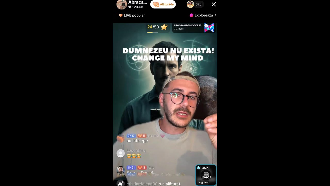 O altă discuție cu un alt ateu intelijent