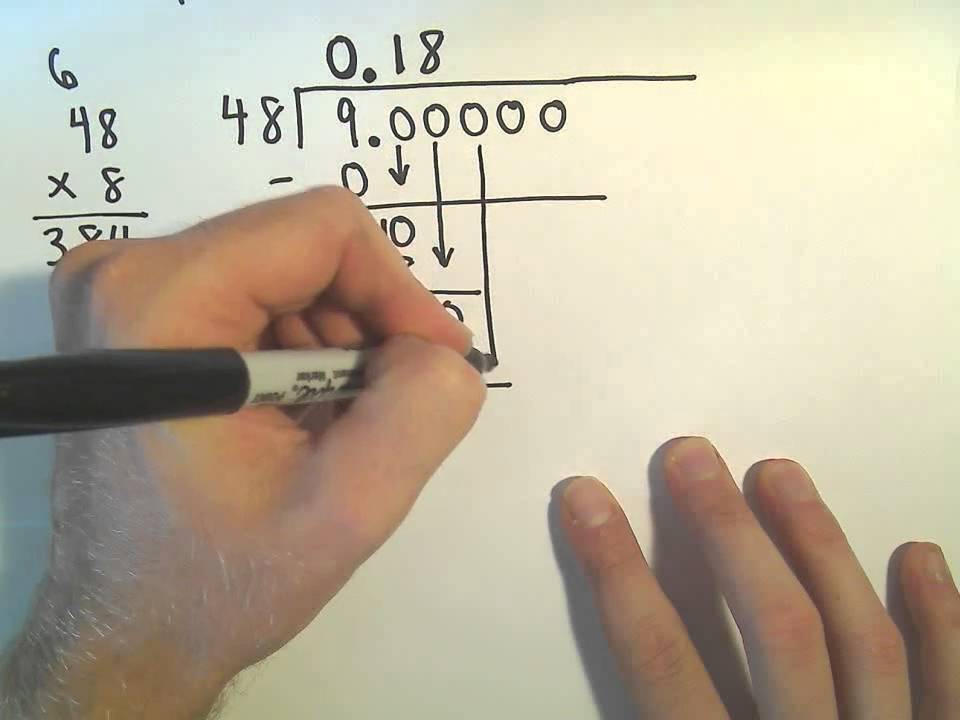 Dividing a Number by a Larger Number : Fractions/ Decimals / Percents
