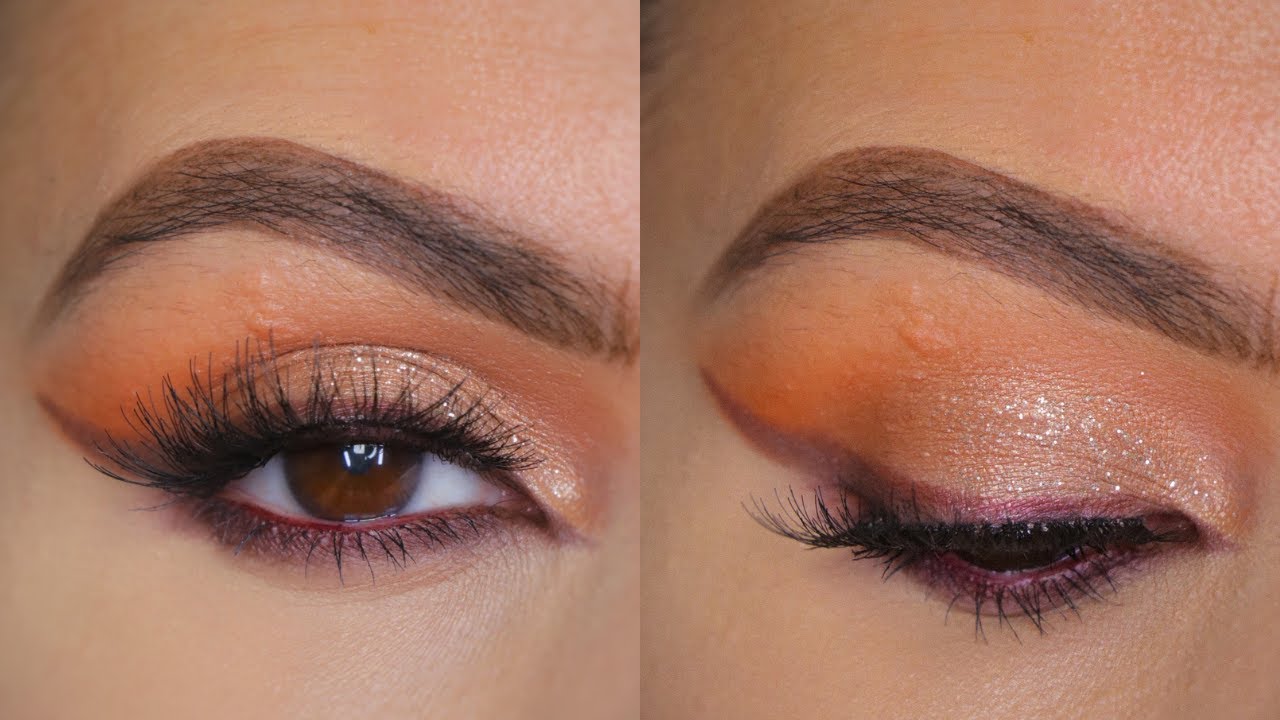 Soft Glam Eyeshadow w/ Revlon colorstay looks book eye shadow palettes