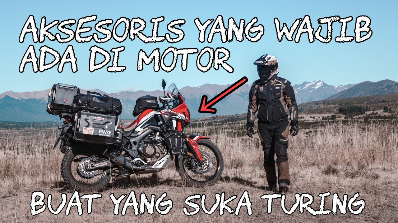 WS(NOT)DAILYVLOG : Bahas Abis Aksesoris di Honda Africa Twin Buat Turing Jauh.