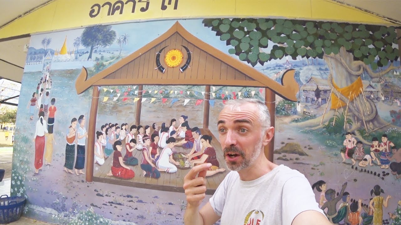 The village that followed a monk across the border...