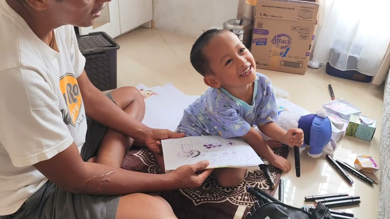 Menggambar dan unboxing