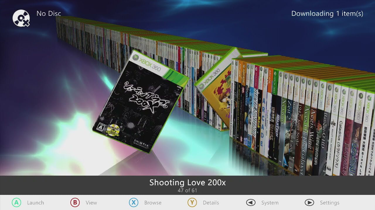 Modded Xbox 360 - 55 Shmups + 15k