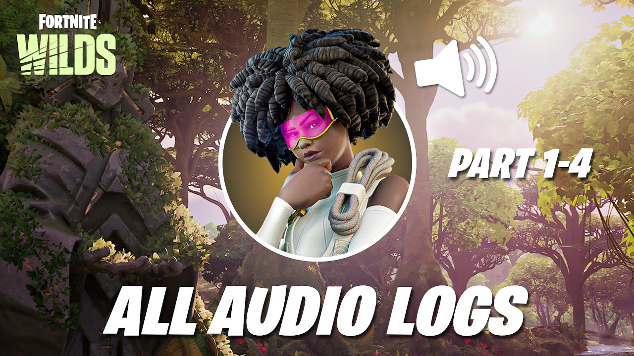 ALL Slone Audio Logs in Fortnite Chapter 4 Season 3 (Part 1 - 4)