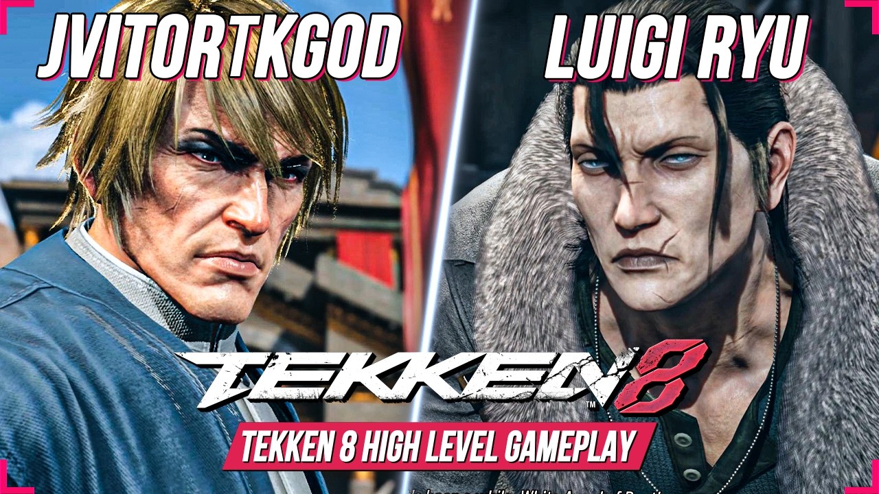 TEKKEN 8 ⚡ JVITORTKGOD (VICTOR)  Vs  LUIGI Ryu (DRAGUNOV) 💪 T8 High Level Gameplay