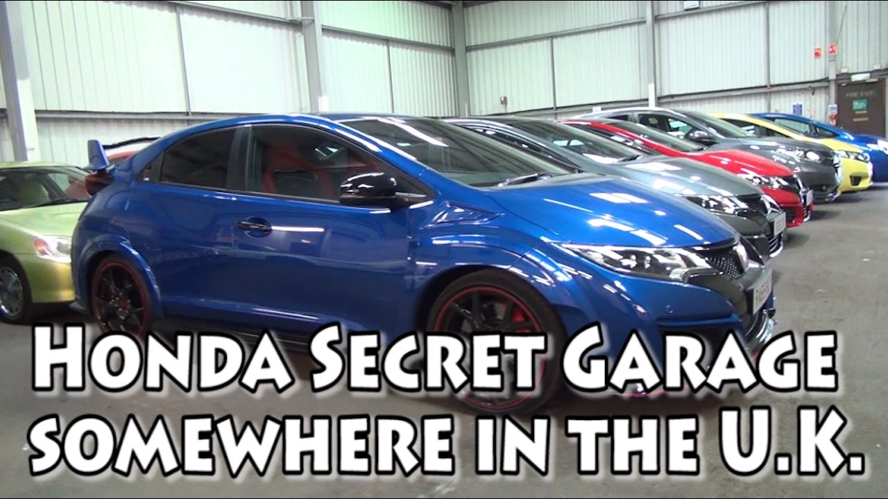Secret Honda Car Garage in the UK