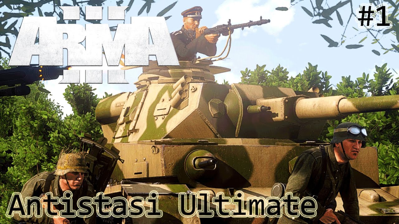 Arma 3 - Spearhead 1944 | Antistasi Ultimate #1: Birth of the Resistance