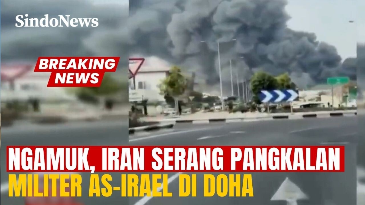 Pangkalan Militer Diserbu! Iran Gempur Doha, Sirene Bahaya Meraung | Breaking News | 04/03