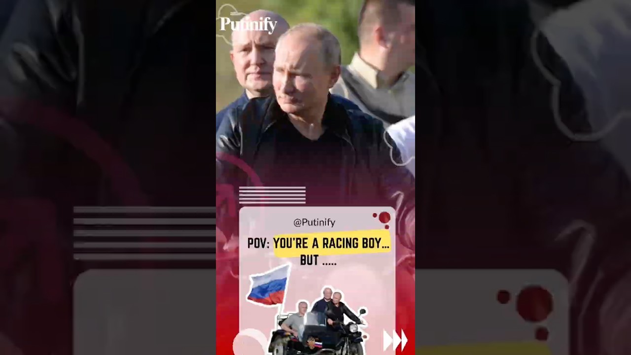POV: You're a Racing Boy&hellip; But Life Made You President 🏍️🗿 😭🔥 #Putin #VladimirPutin