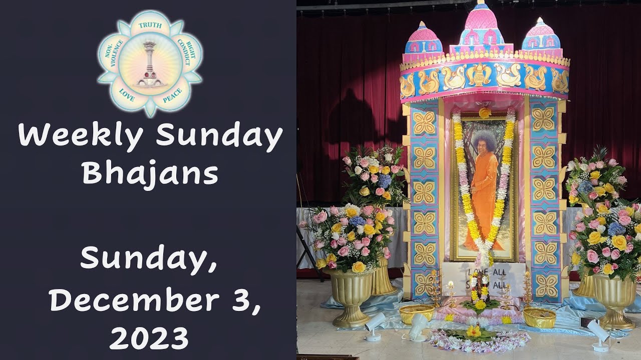 Weekly Sunday Bhajans - December 3, 2023