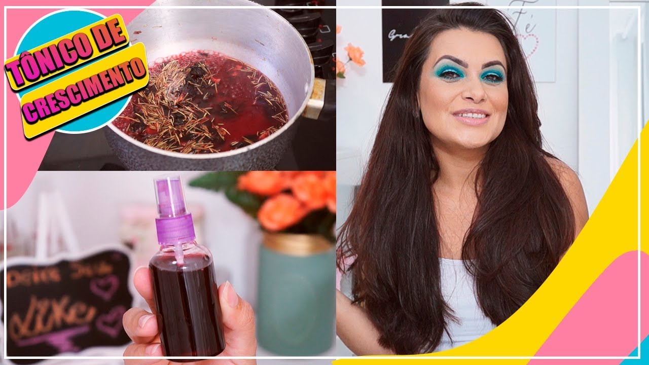 CRESCE CABELO TÔNICO DE ALECRIM E HIBISCO