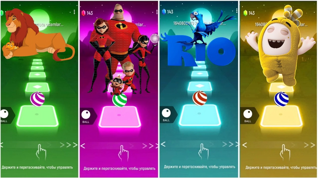 Fun Tiles Hop Game for Kids | Colorful Music Adventure 🌈🎵