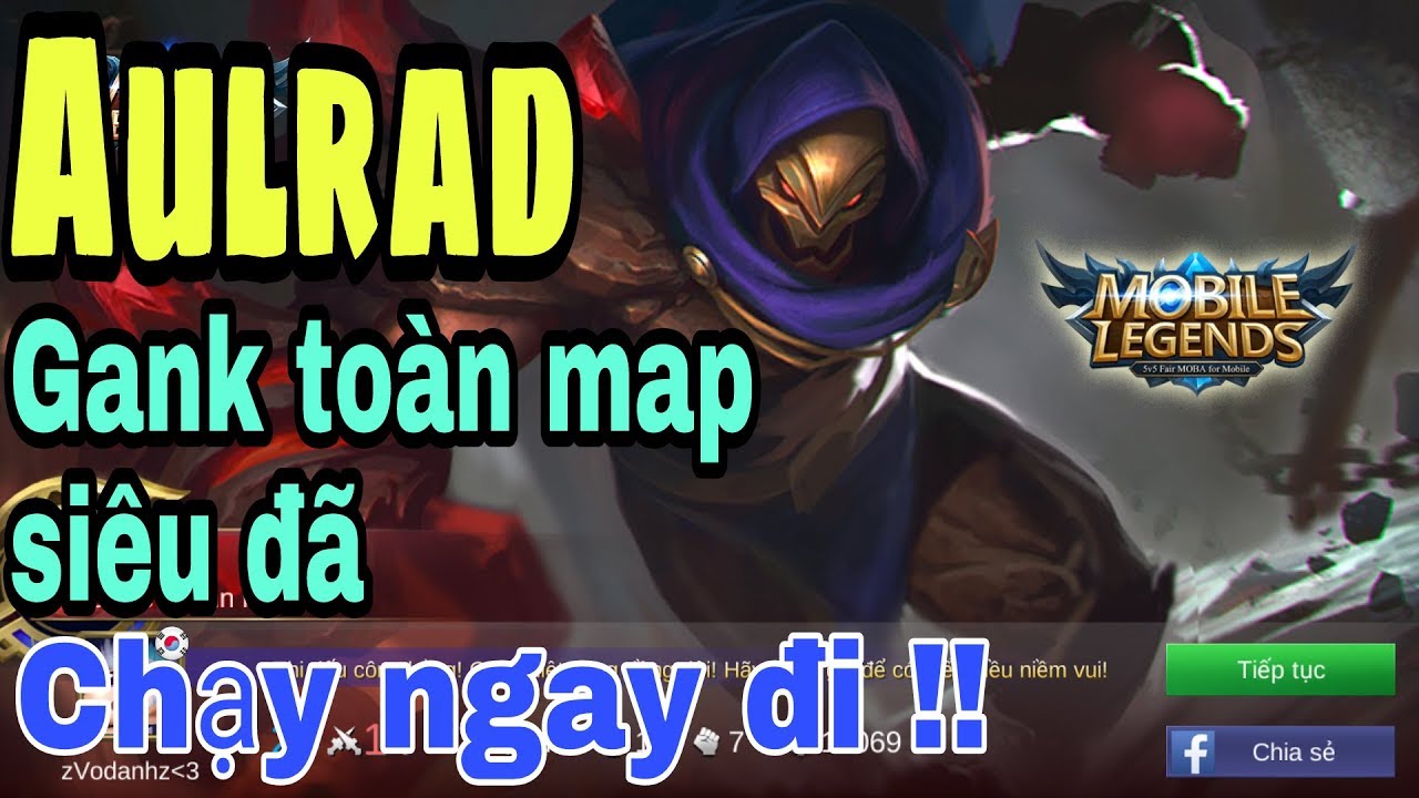 Mobile legends: AULRAD - Tướng mới gank toàn map quá bá đạo, có khoẻ như bạn nghĩ ?