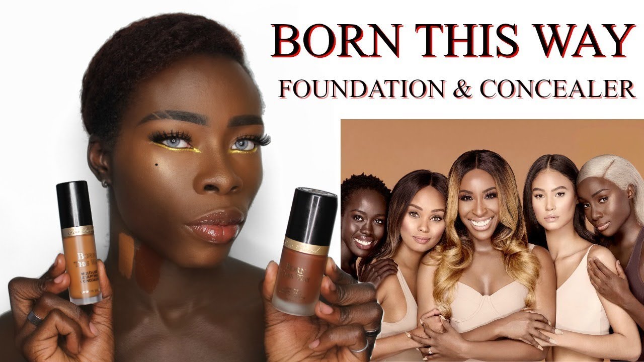 NEW TOO FACED X JACKIE AINA BORN THIS WAY FOUNDATION REVIEW
